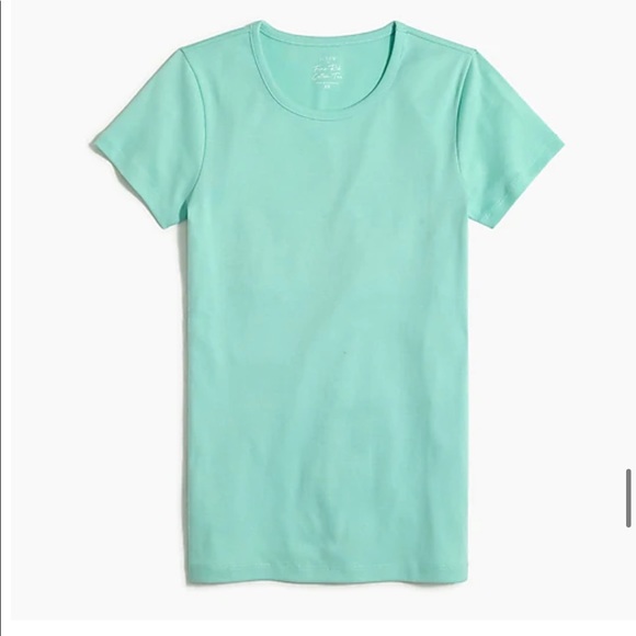 J. Crew factory tee XL turquoise - Picture 1 of 5